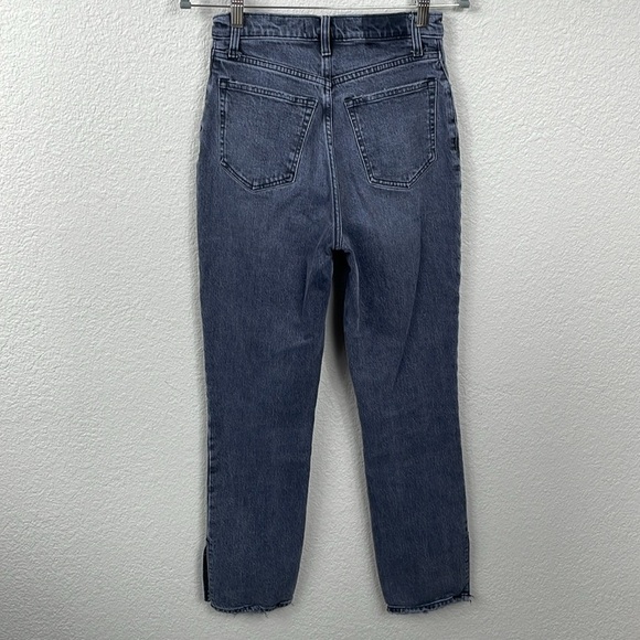 Abercrombie & Fitch 90s Straight Ultra High Rise Jeans Curve Love Black Sz 26 2 - Picture 5 of 12